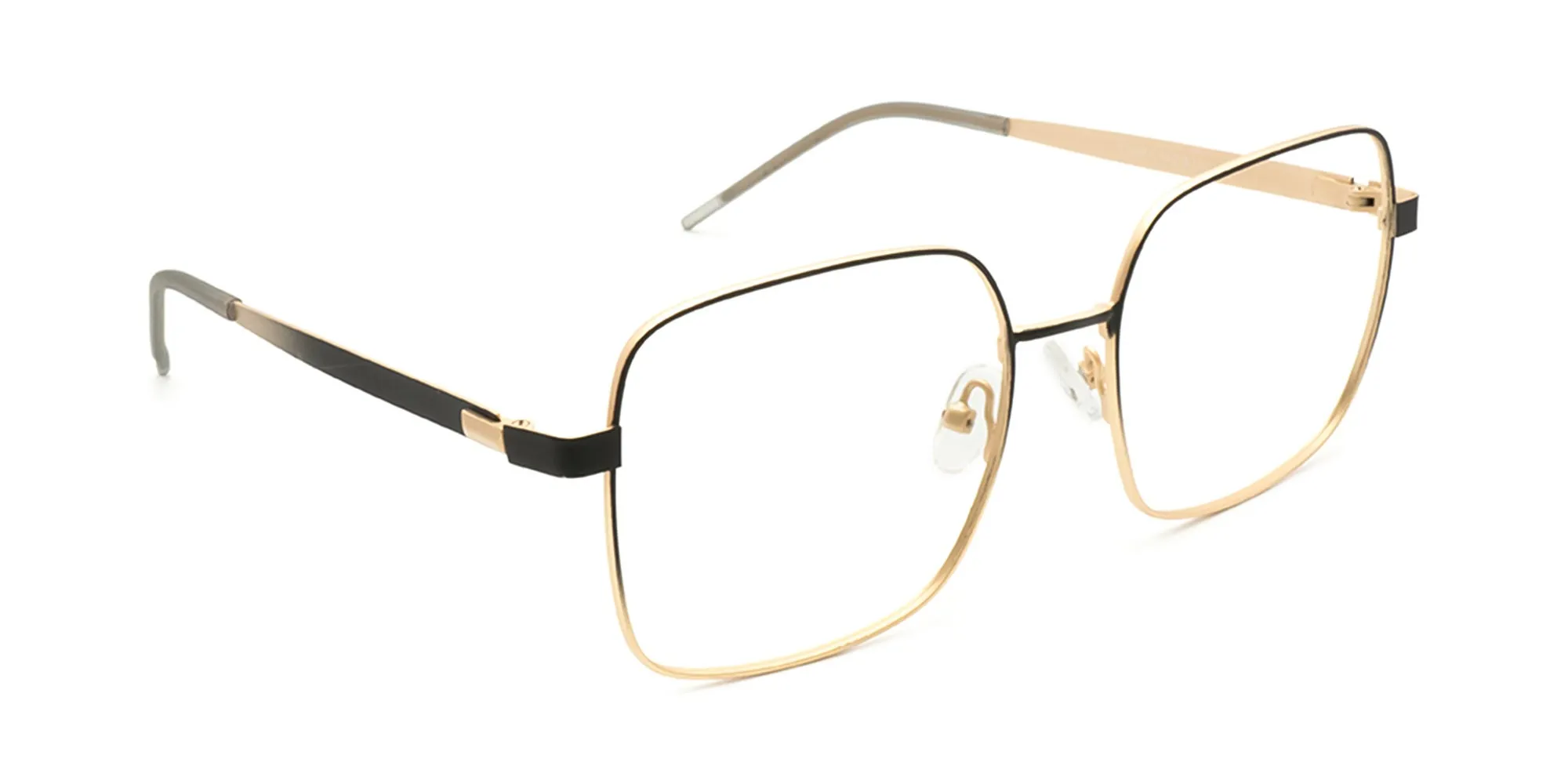 Designer Gold Frame Glasses-2