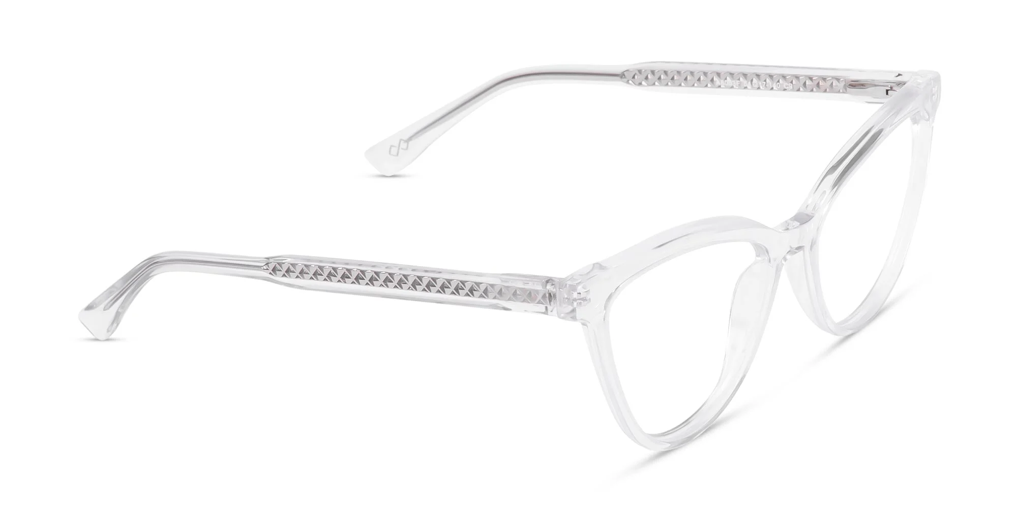 Clear Cat Eye Glasses-1