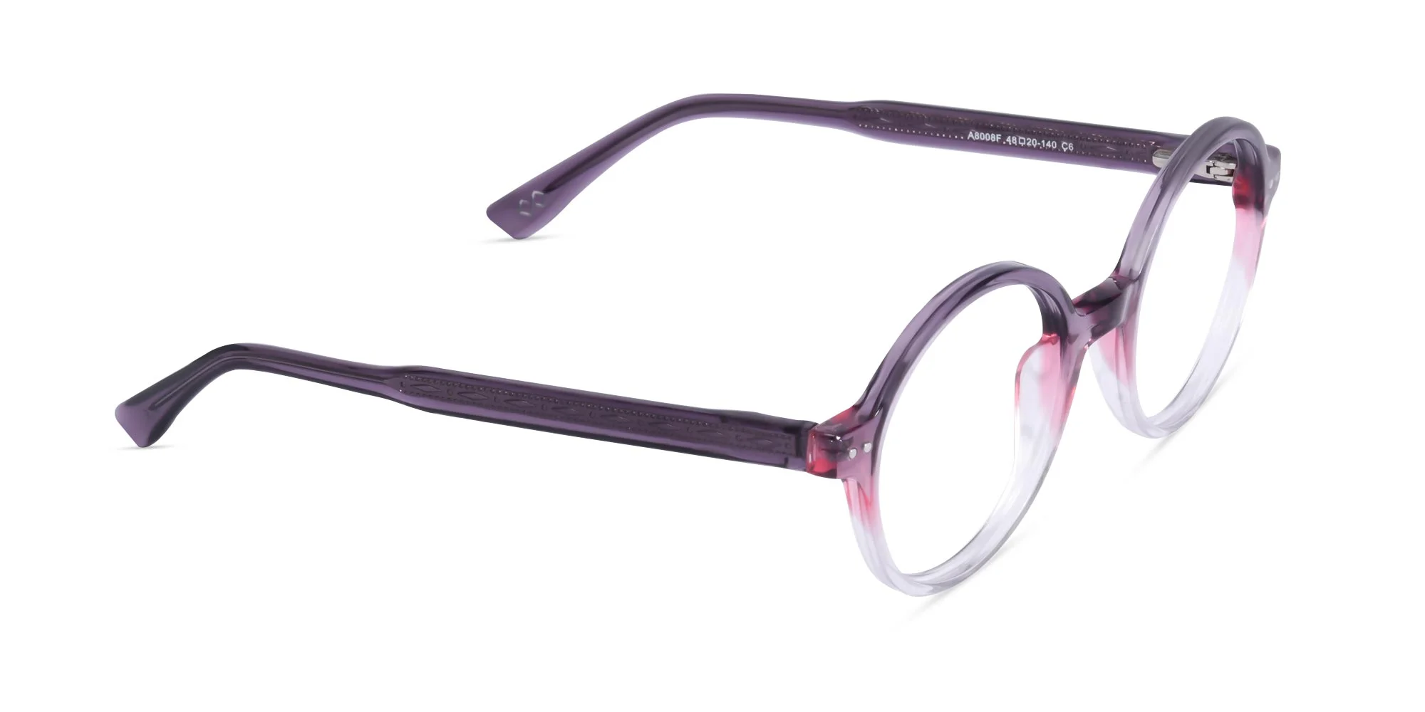 Purple Round Glasses-1