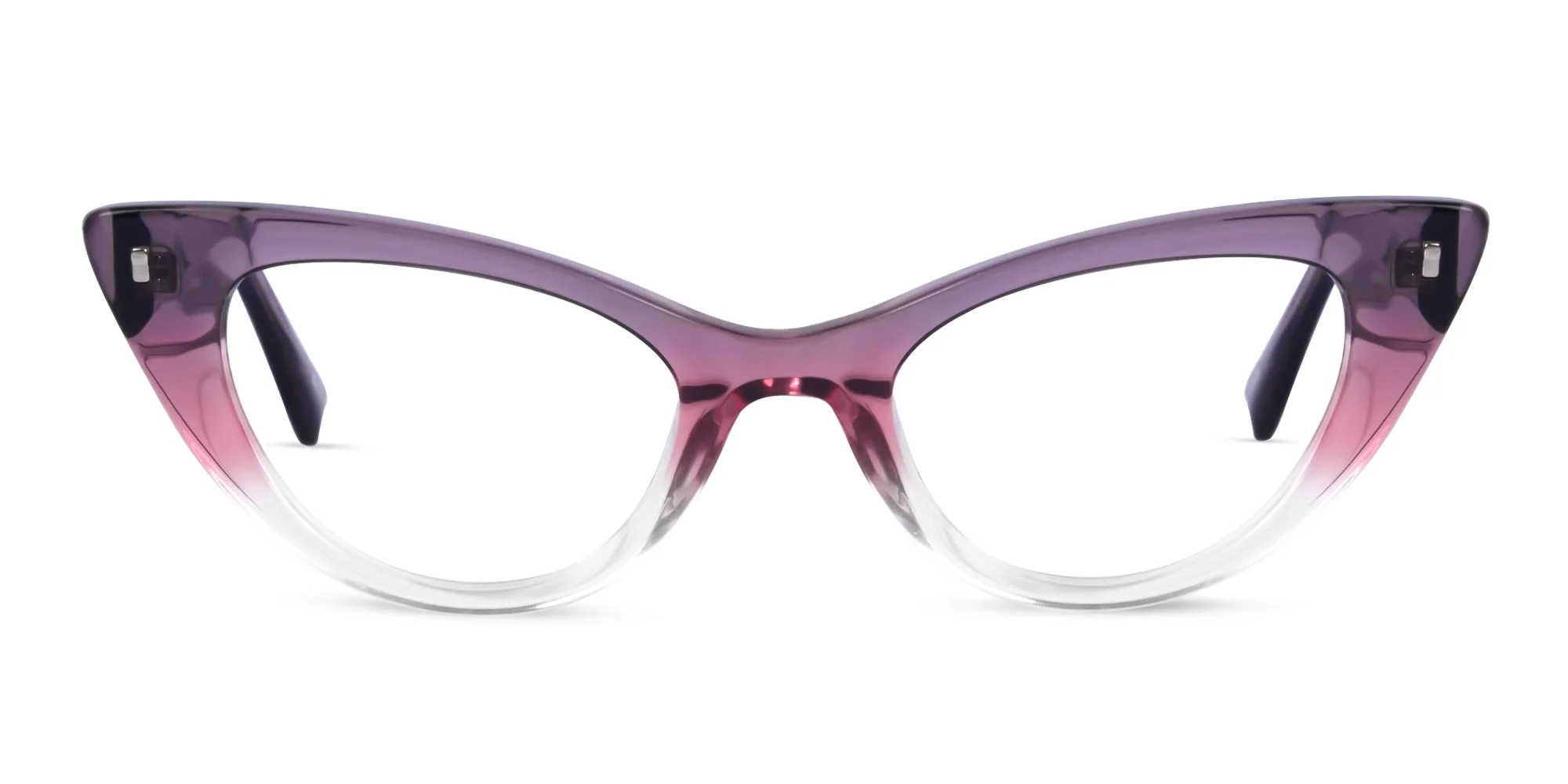 Purple Cat Eye Reading Glasses-1