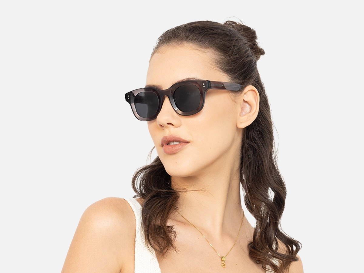 Sunglasses Grey Frame-1
