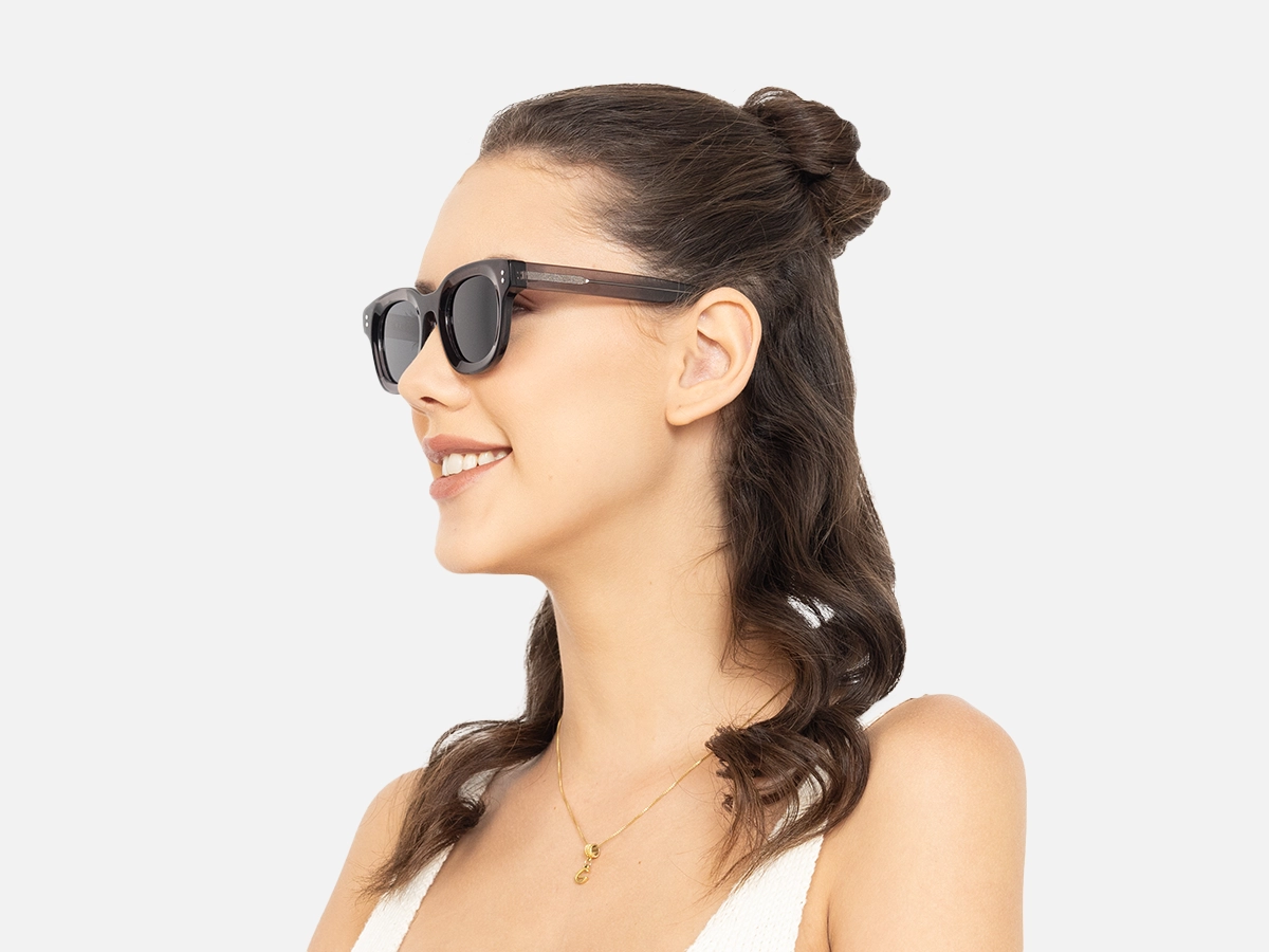 Sunglasses Grey Frame-1