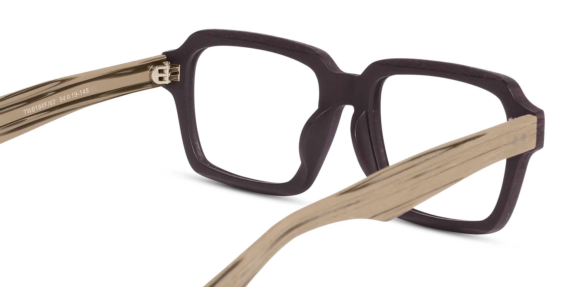 Wenge Teak Wooden Glasses For Men