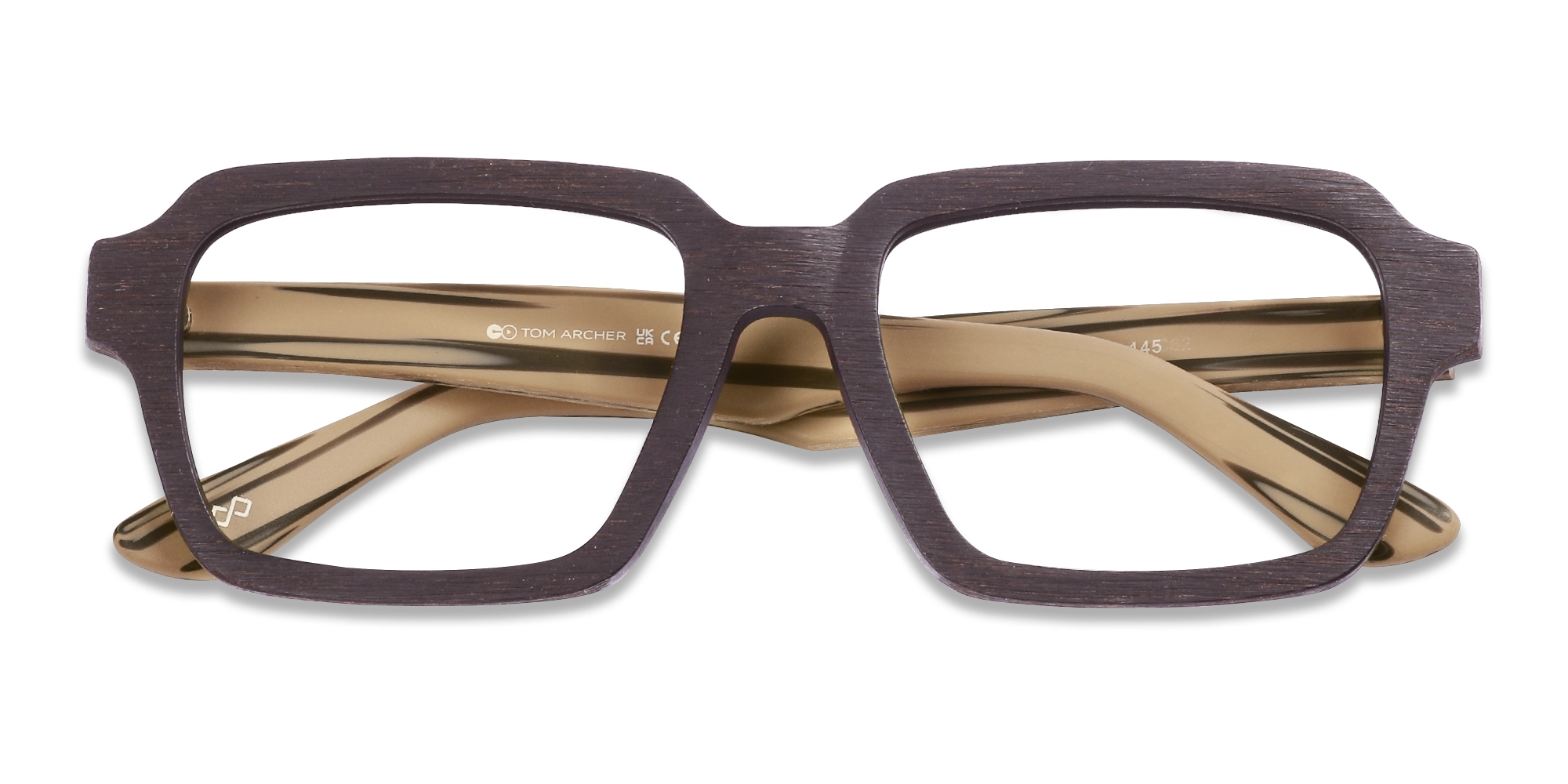 Wenge Teak Wooden Glasses For Men 1