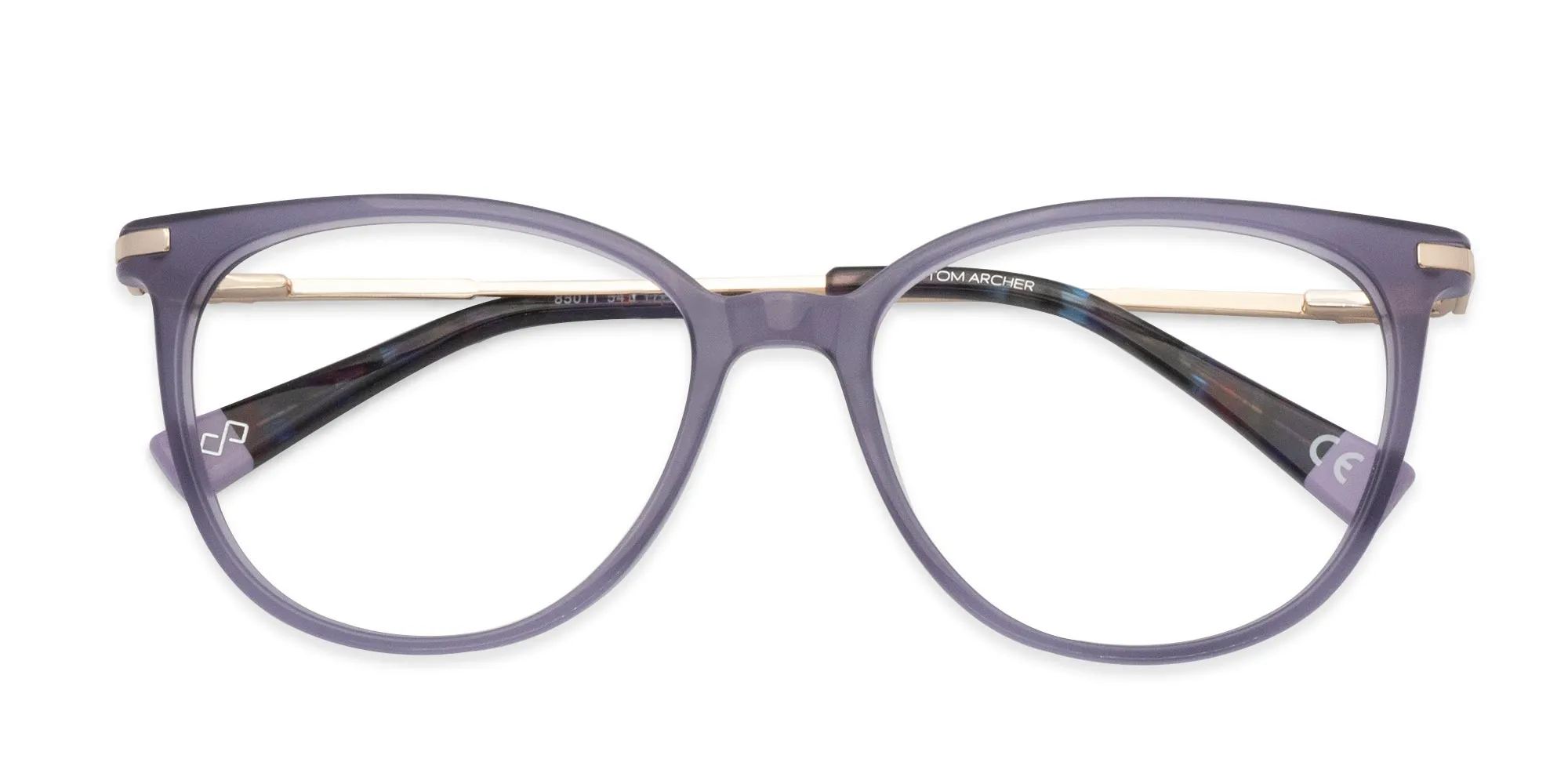 Purple Cat Eye Glasses Frames-2