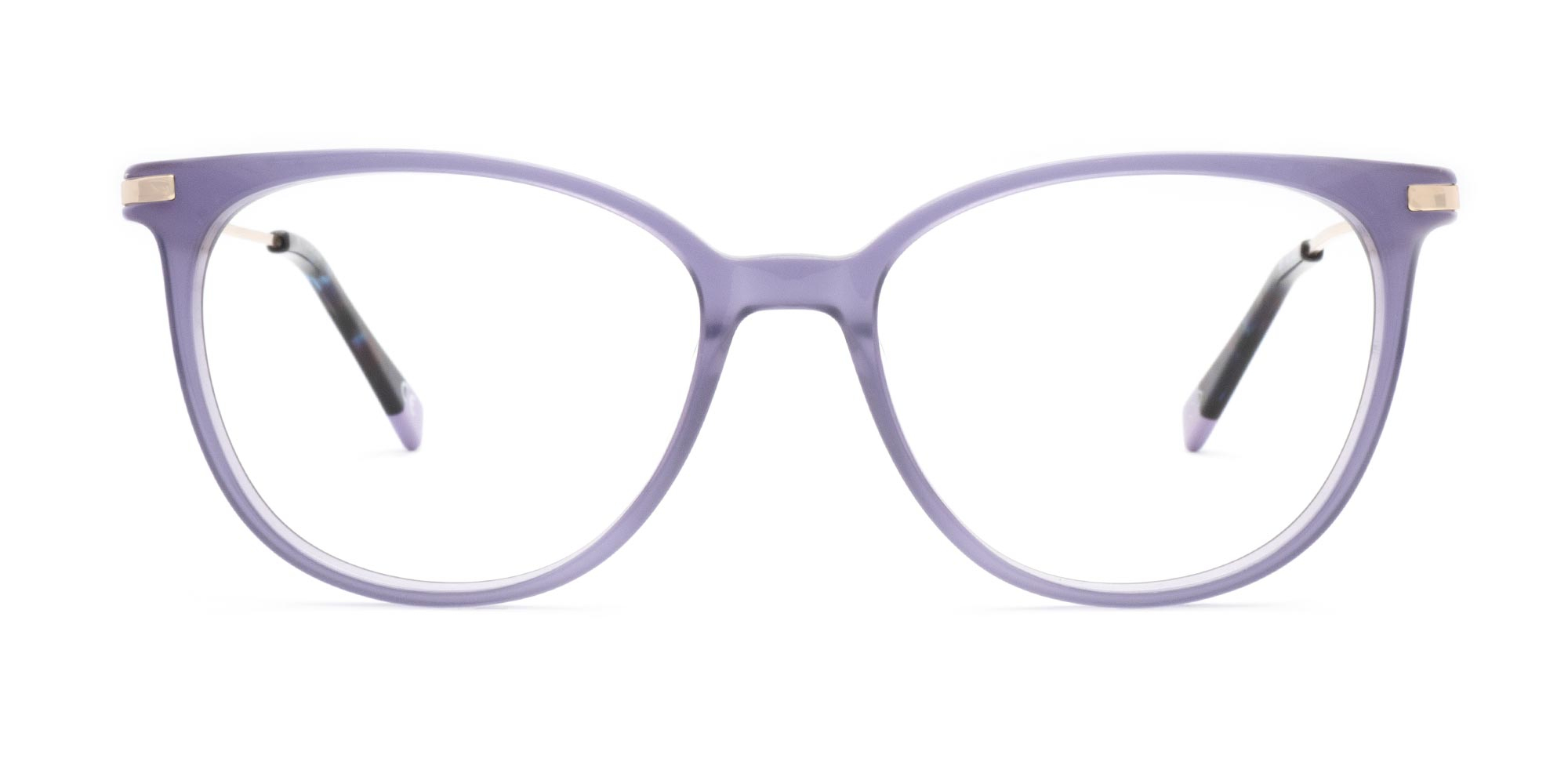 Purple Cat Eye Glasses Frames-1