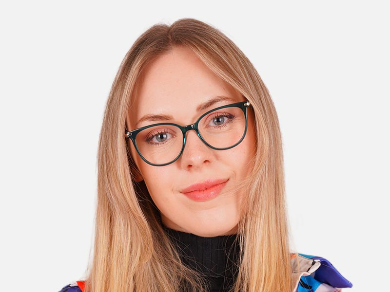 Green Cat Eye Frames-1