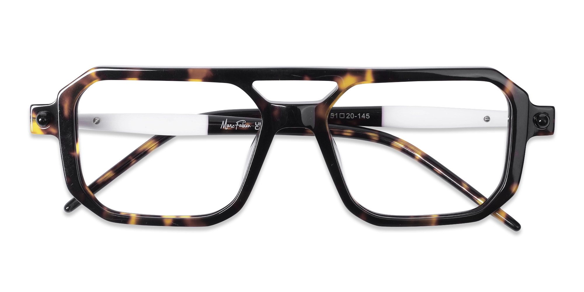 Rectangular Tortoise Glasses 1