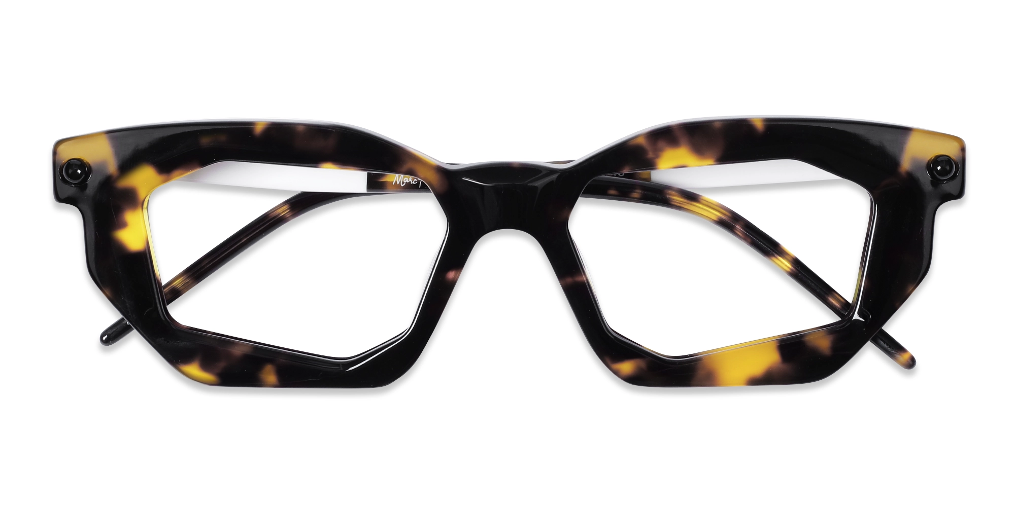 Havana Tortoise Rectangle Cat Eye Eyeglasses 1
