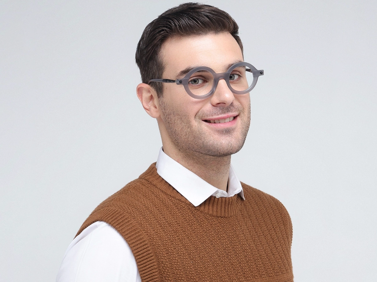 Acetate Oval Eyeglasses Frames 1