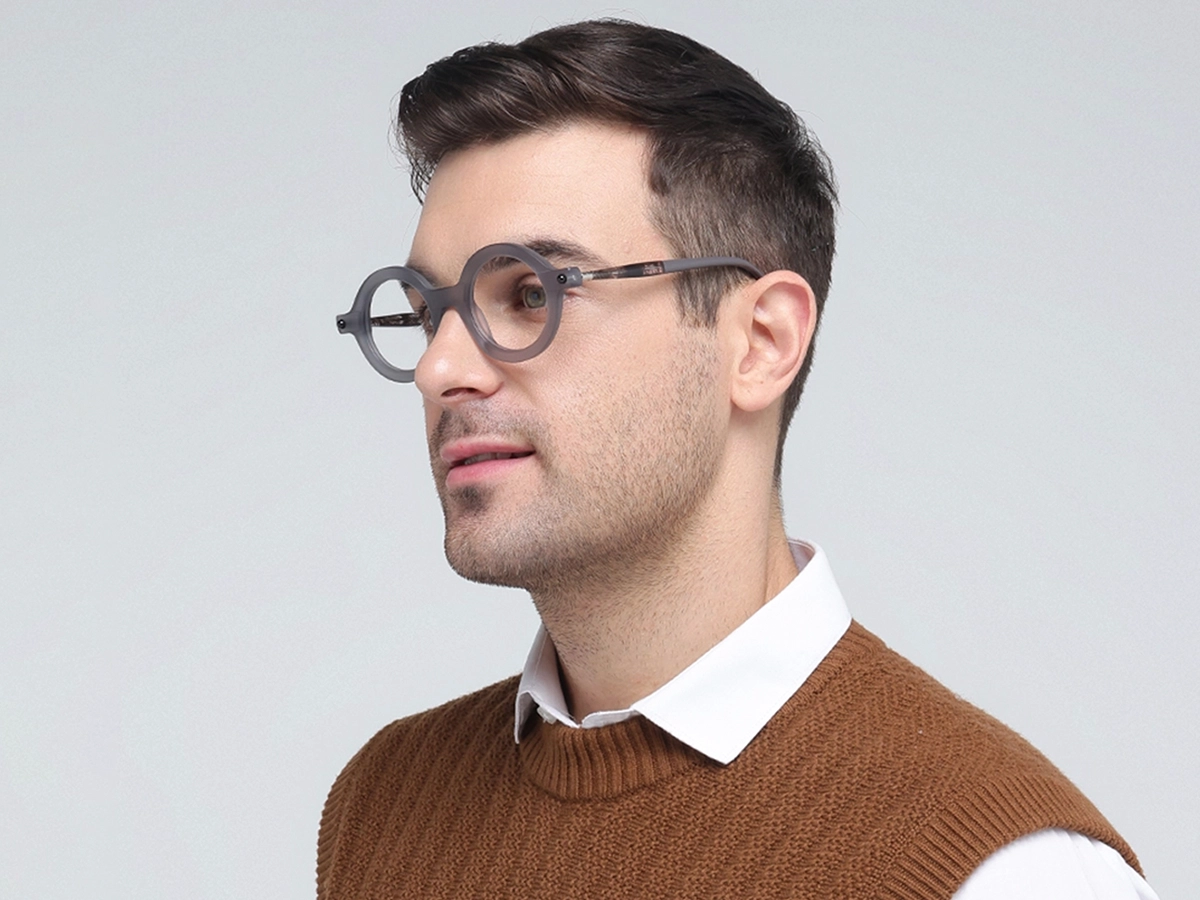 Acetate Oval Eyeglasses Frames 1