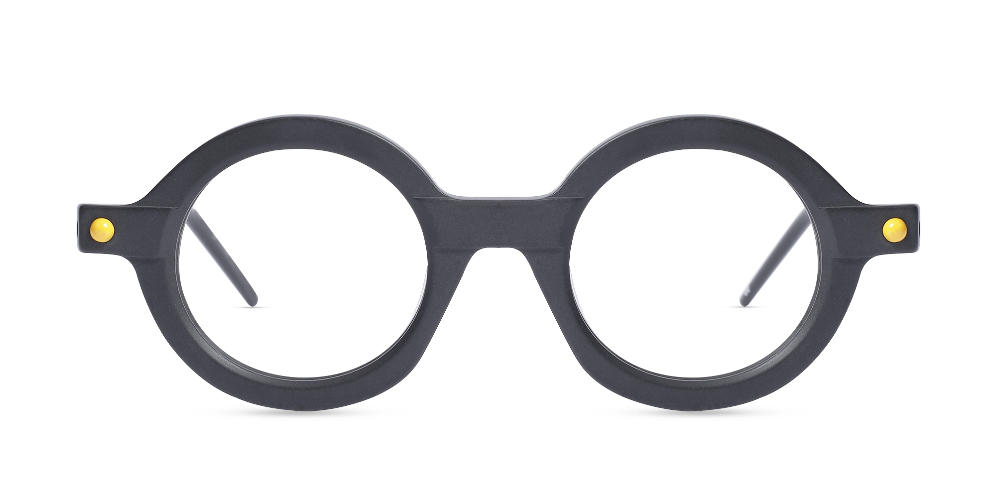 Black Oval Glasses 1
