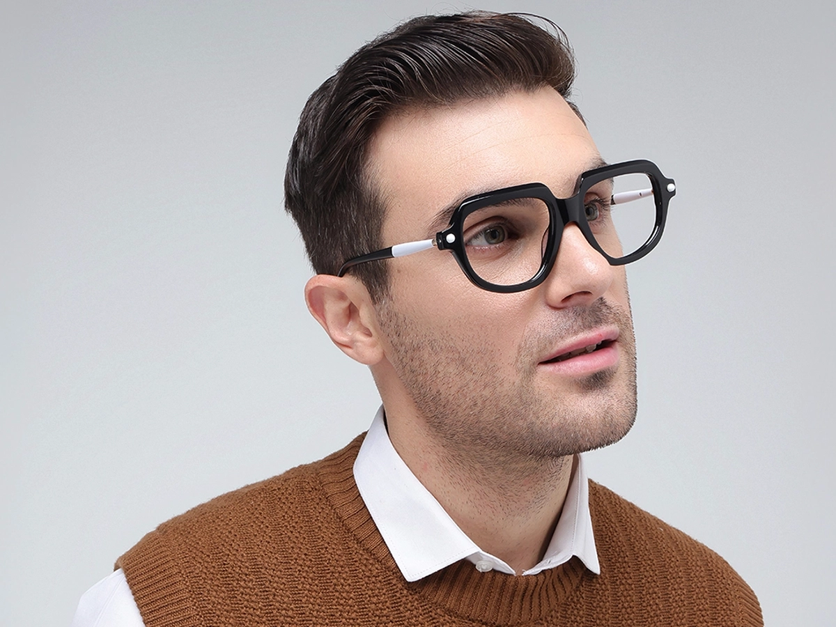 Black Oversized Glasses 1