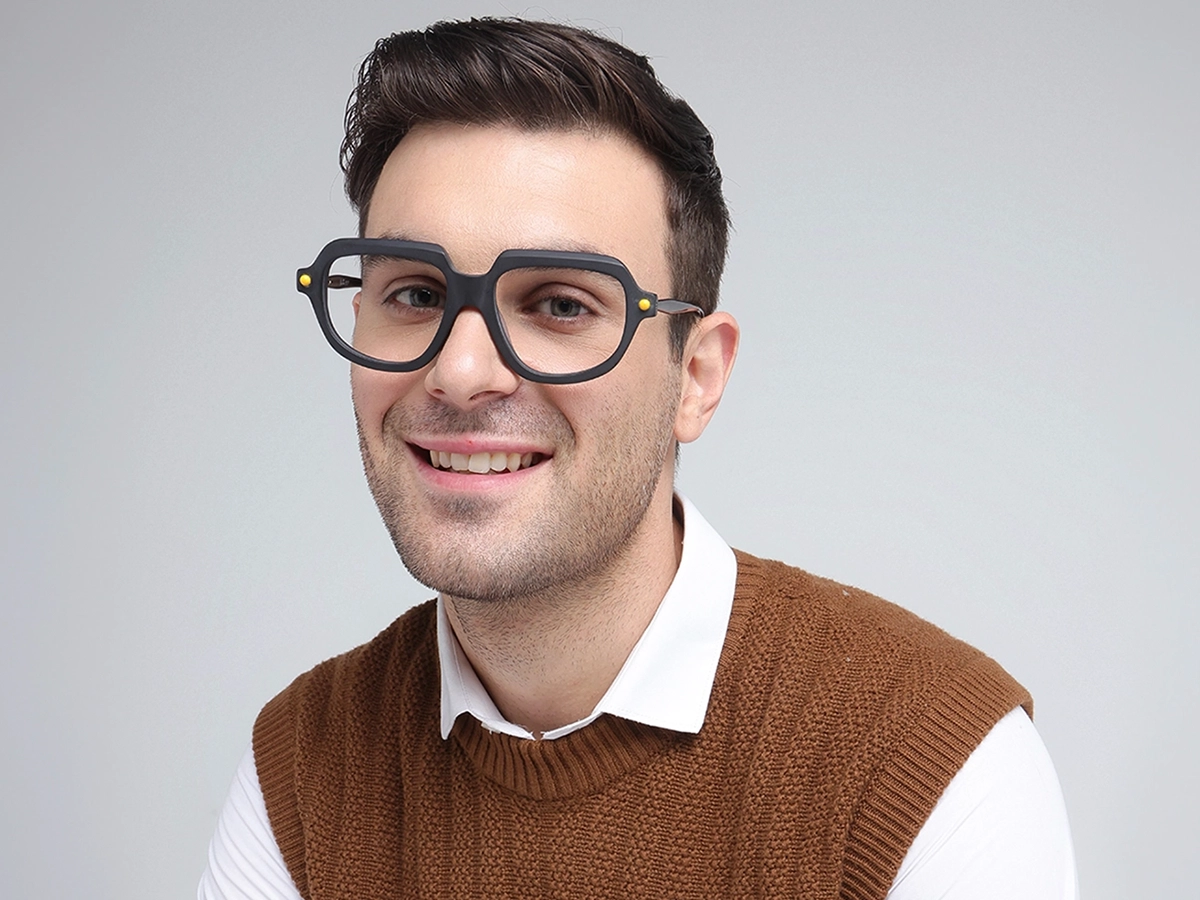 Oversized Geometric Glasses 1
