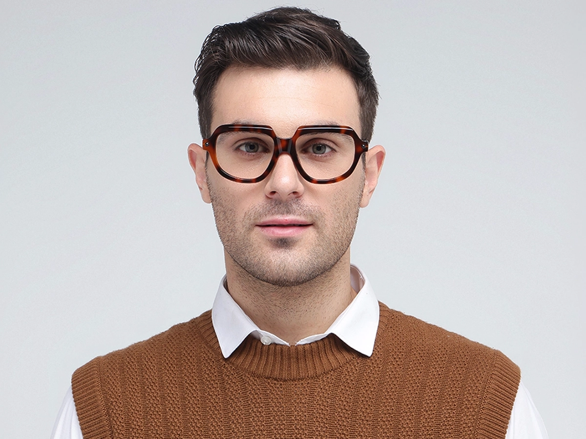 Gold And Tortoise Shell Glasses 1