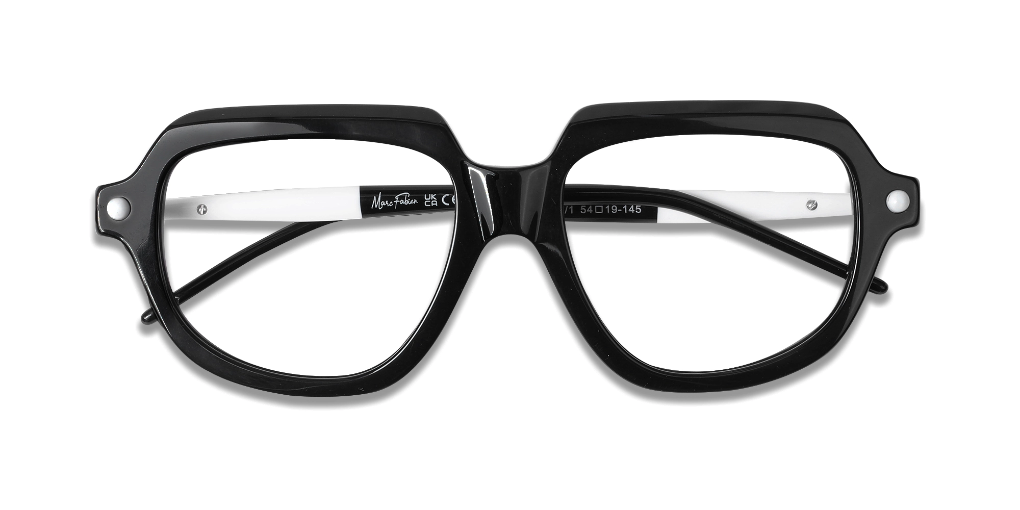 Black Oversized Glasses 1