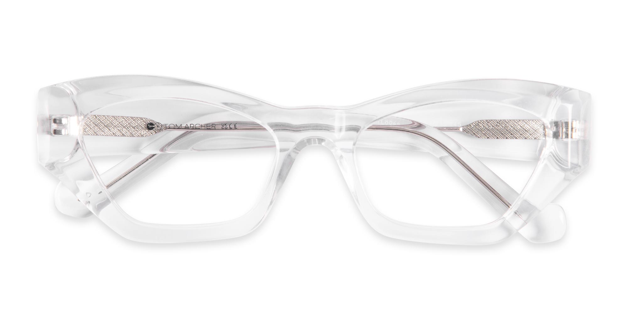 Clear Cat Eye Glasses Frames-1