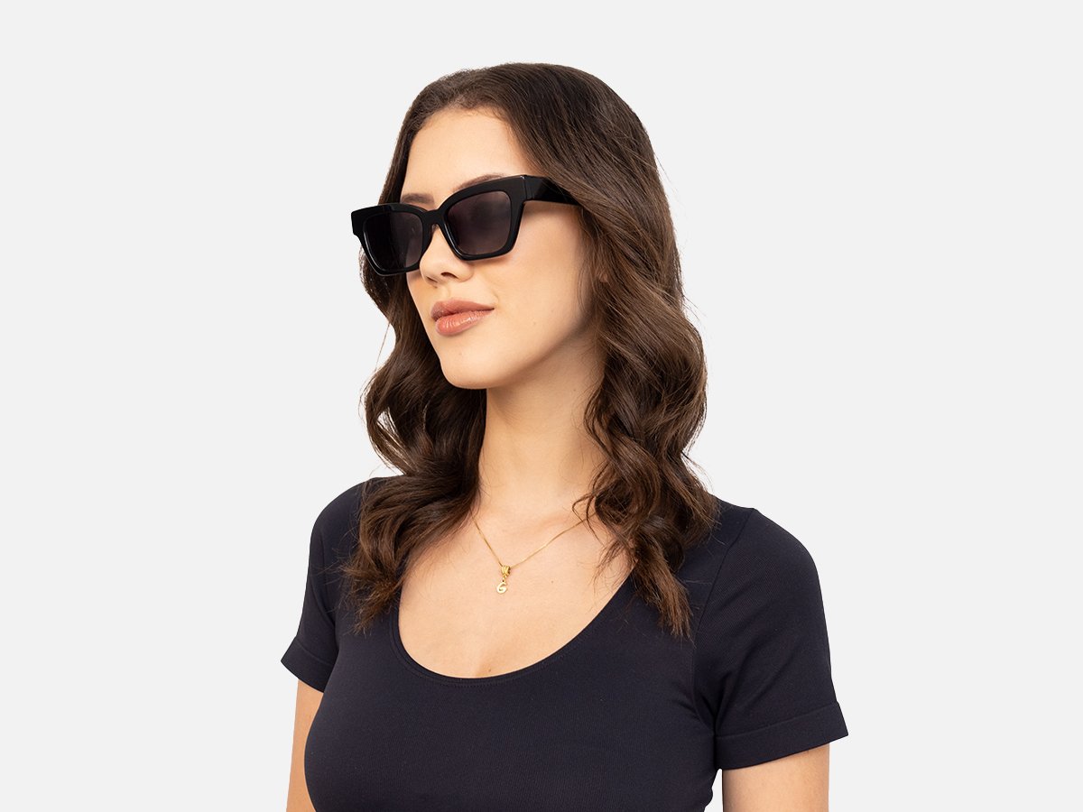 Cateye Square Sunglasses-1