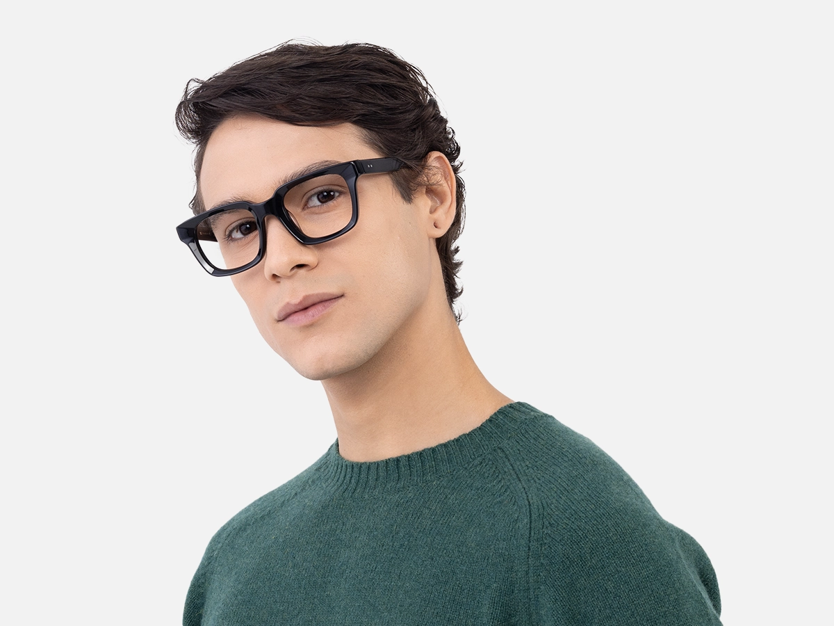 Chunky Black Glasses-1