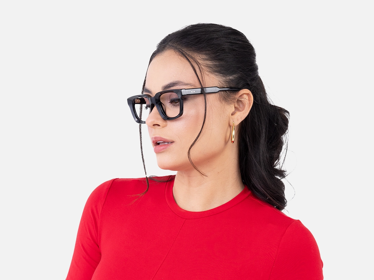 Chunky Black Glasses-1