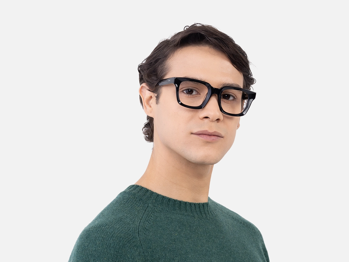 Chunky Black Glasses-1
