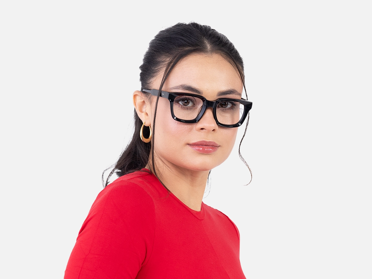 Chunky Black Glasses-1