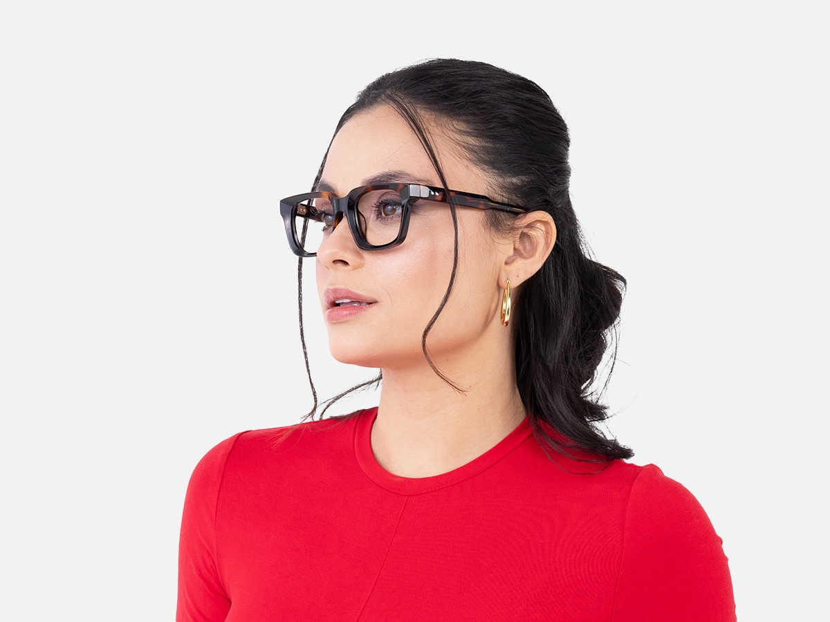 Dark Tortoiseshell Glasses-1