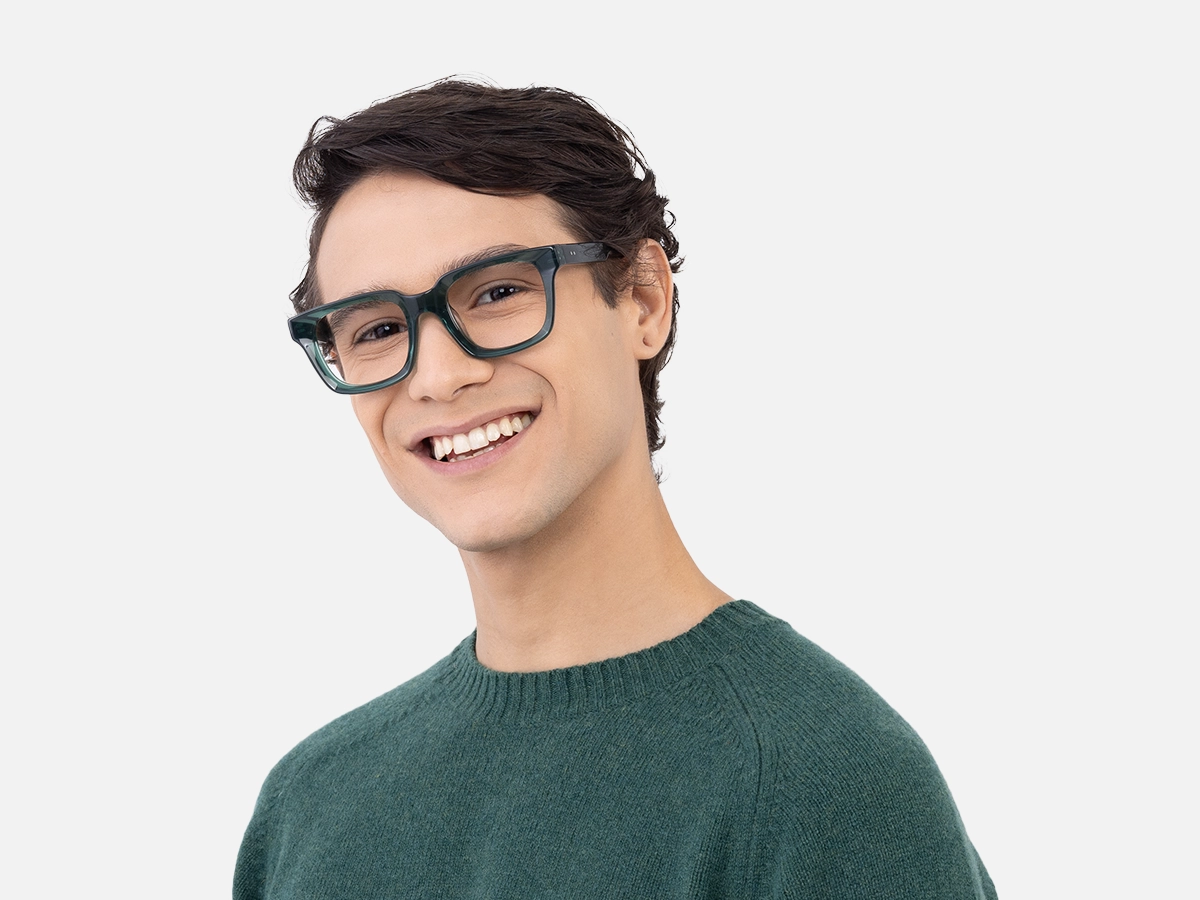 Crystal Green Glasses-1