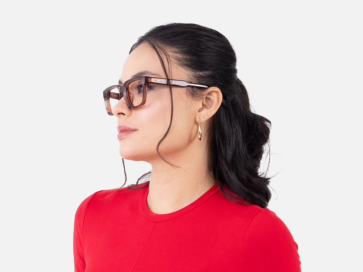Light Brown Glasses Frame-1