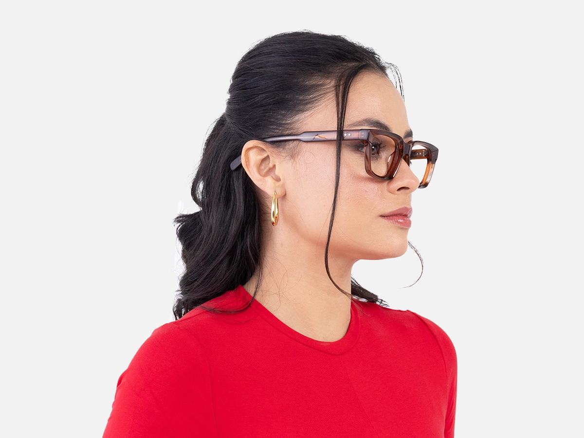 Light Brown Glasses Frame-1