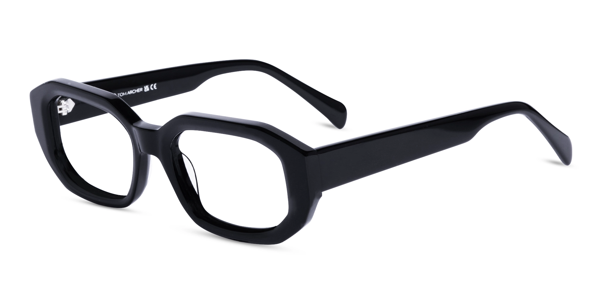 Black Rectangle Glasses-1