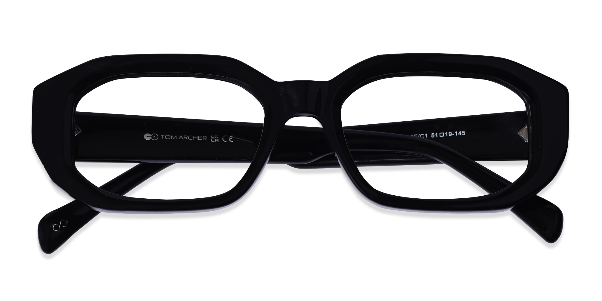 Black Rectangle Glasses-1