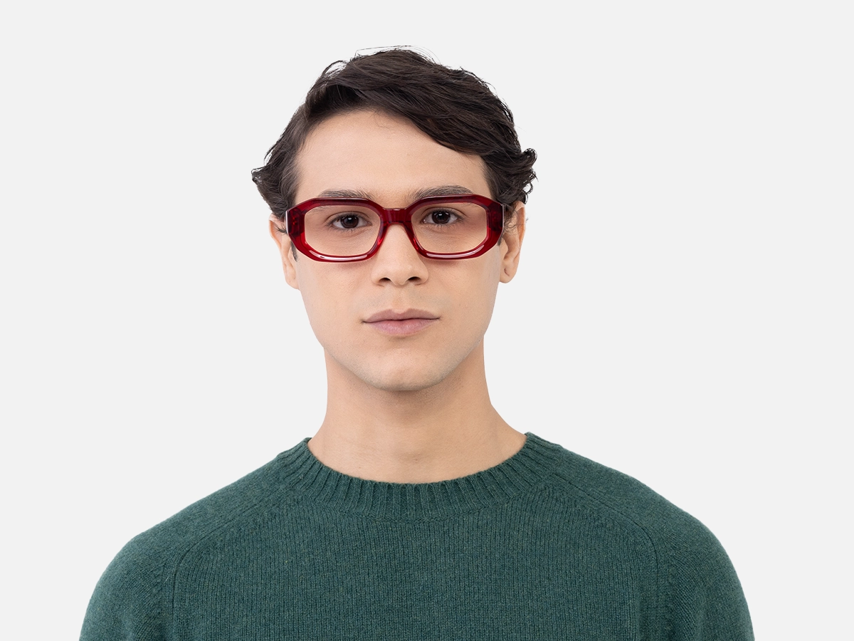 Cherry Red Glasses-1