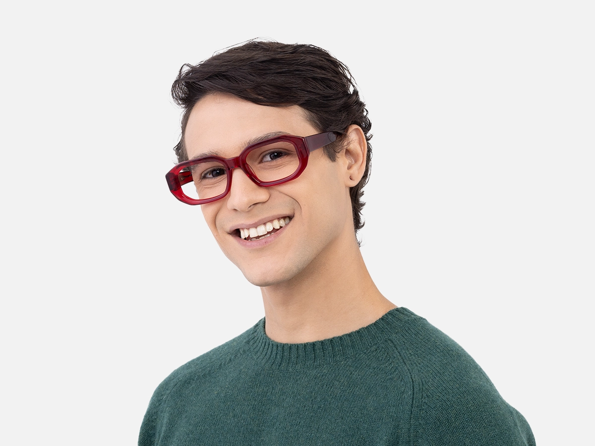 Cherry Red Glasses-1
