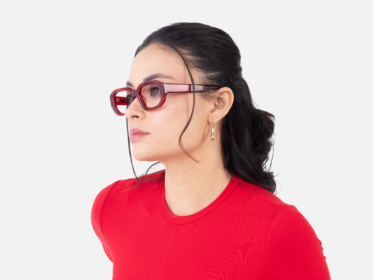 Cherry Red Glasses-1