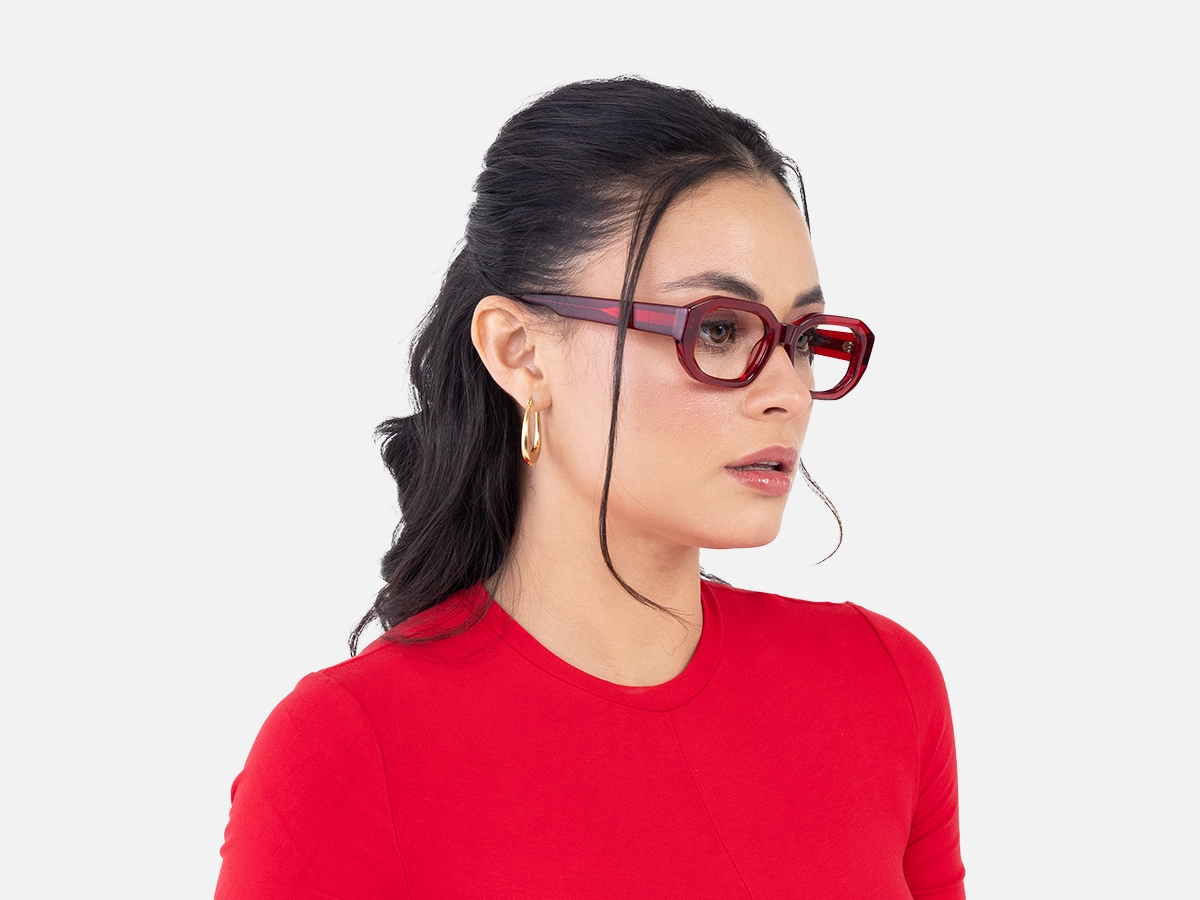 Cherry Red Glasses-1