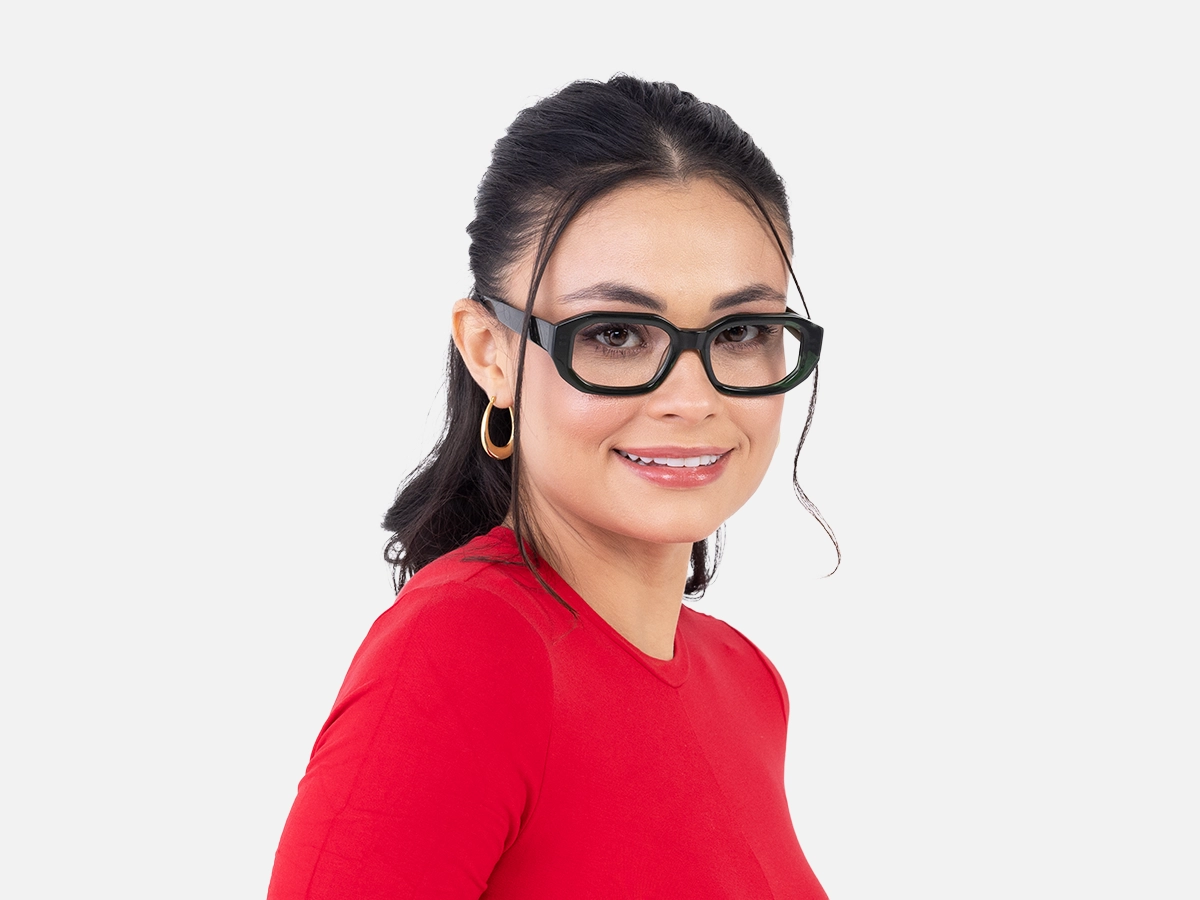 Olive Green Glasses-1