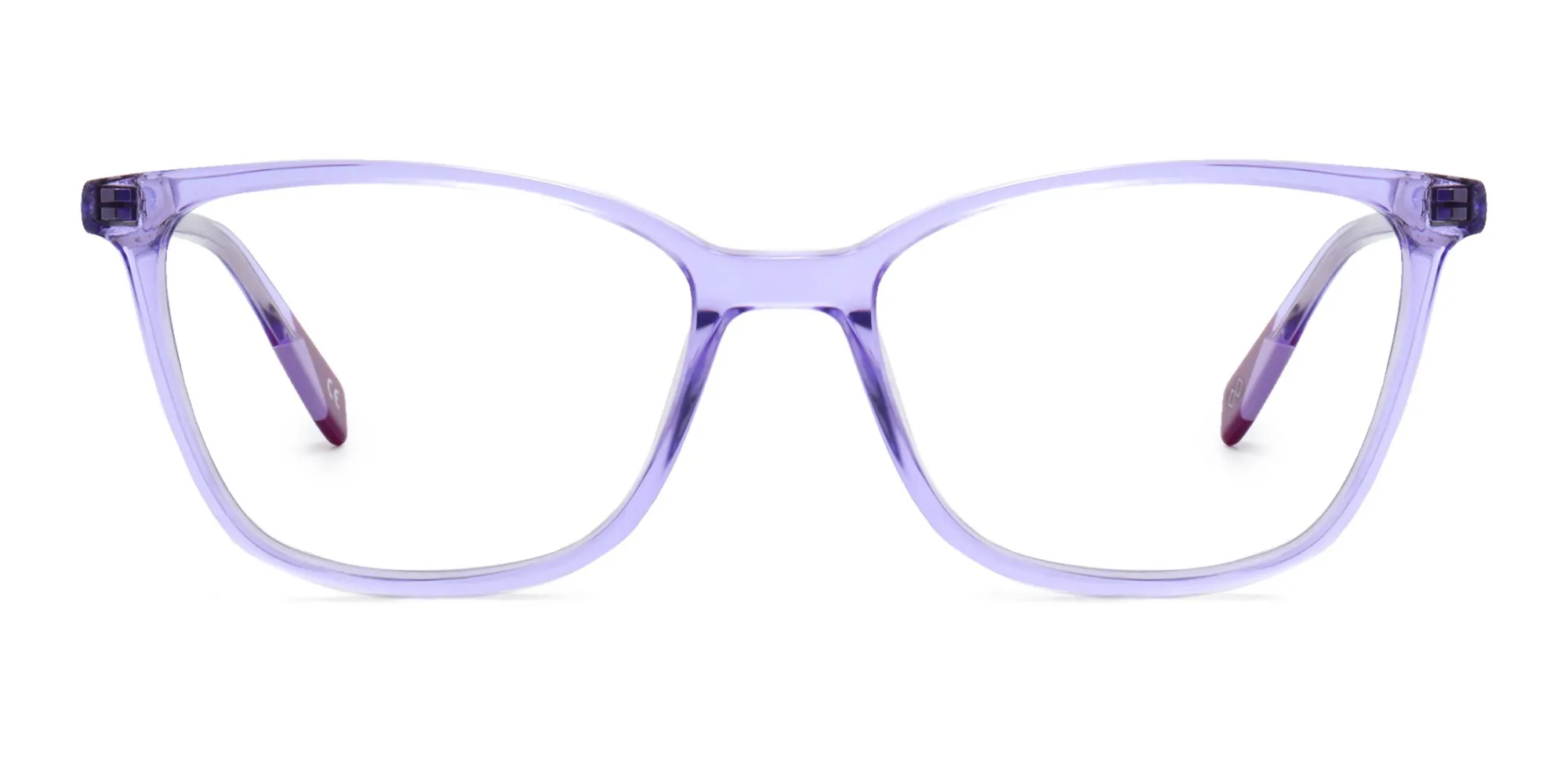 Clear Frame Butterfly Glasses - 2