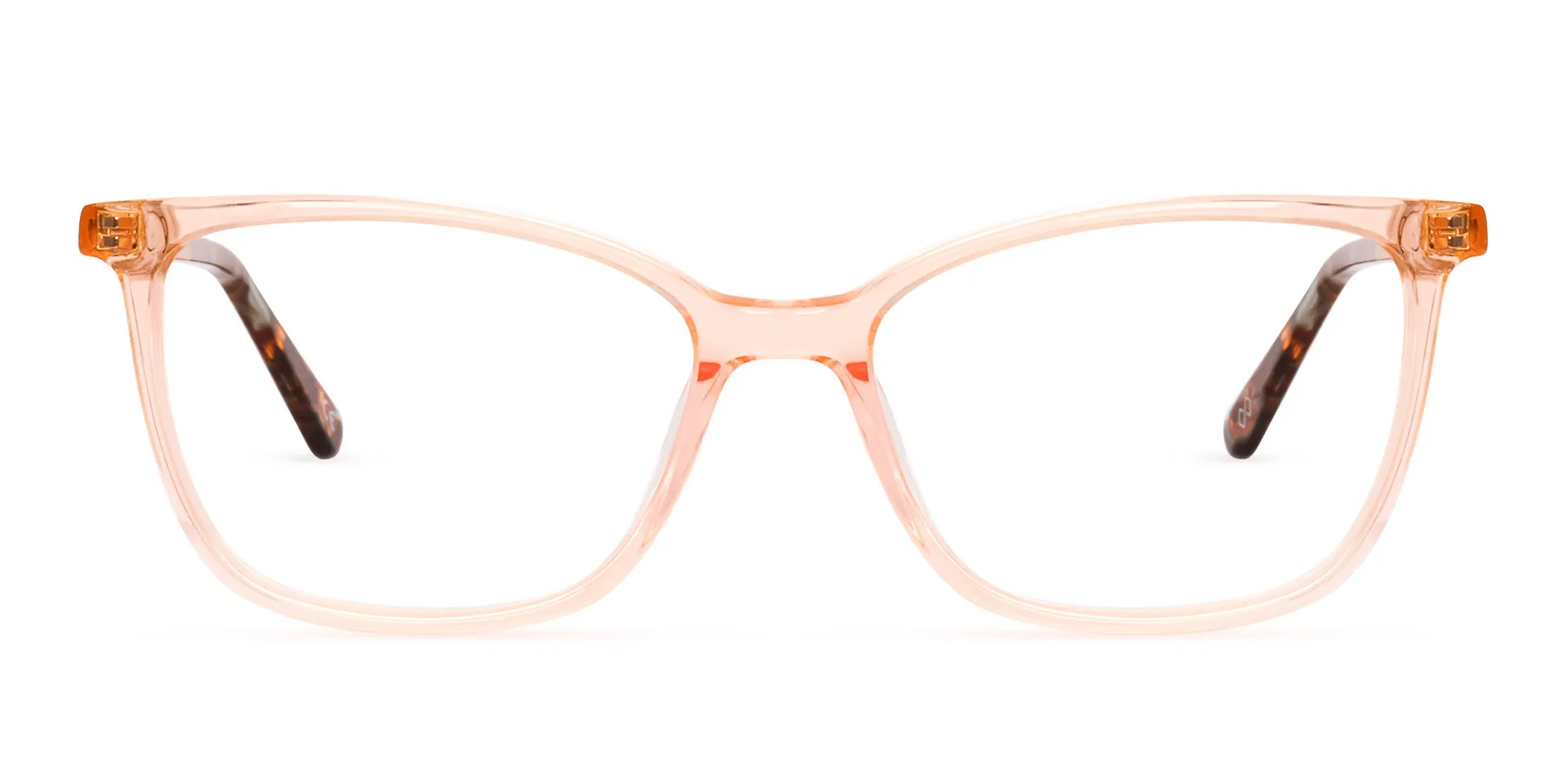 clear orange eyeglasses-2