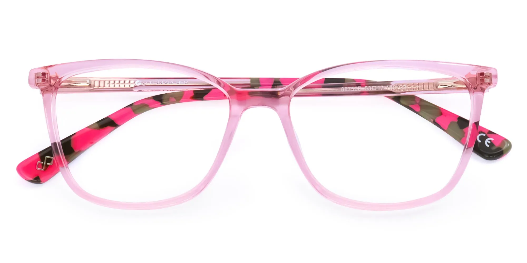 light pink clear glasses-2