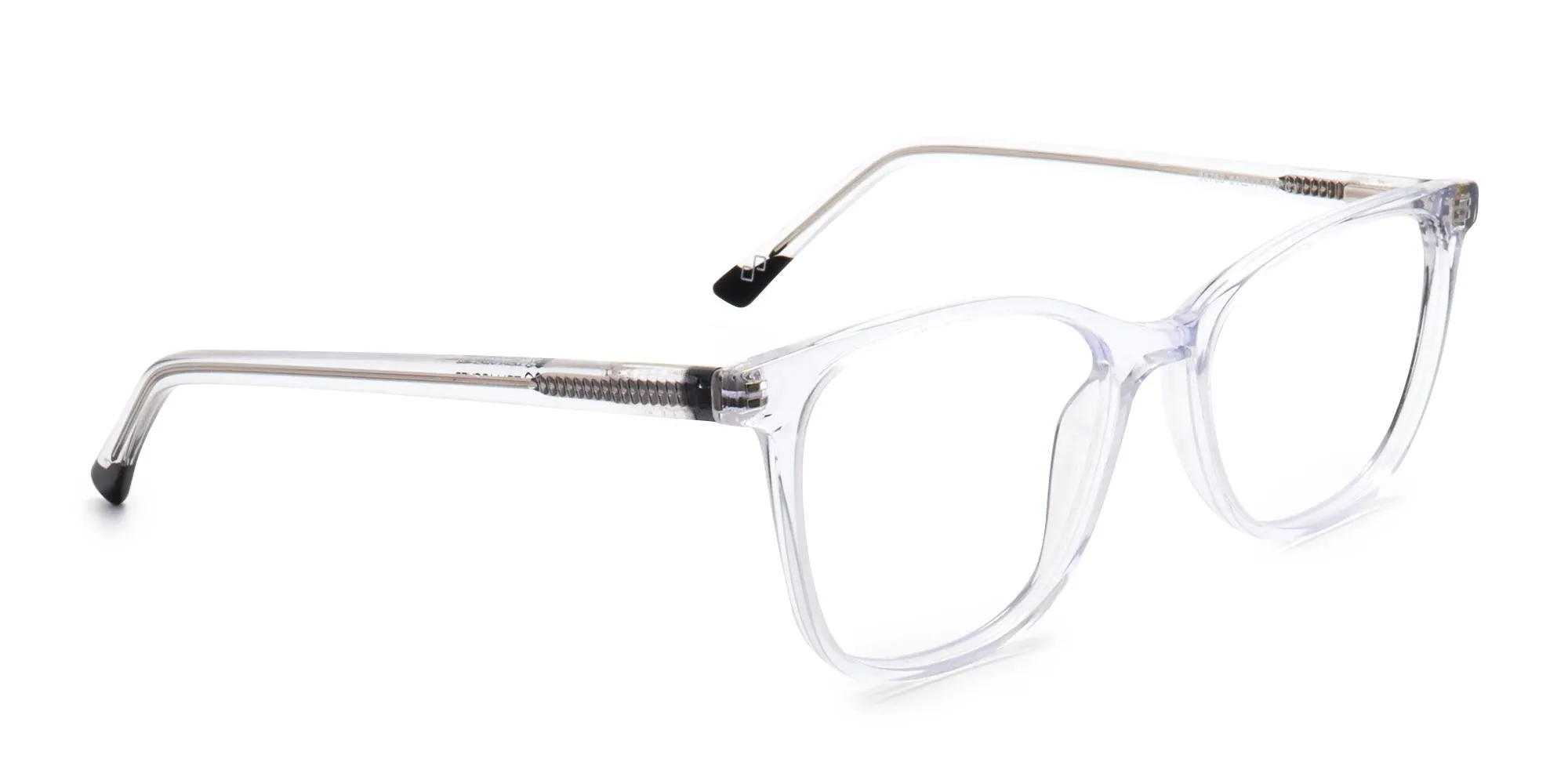 clear square frame glasses-2