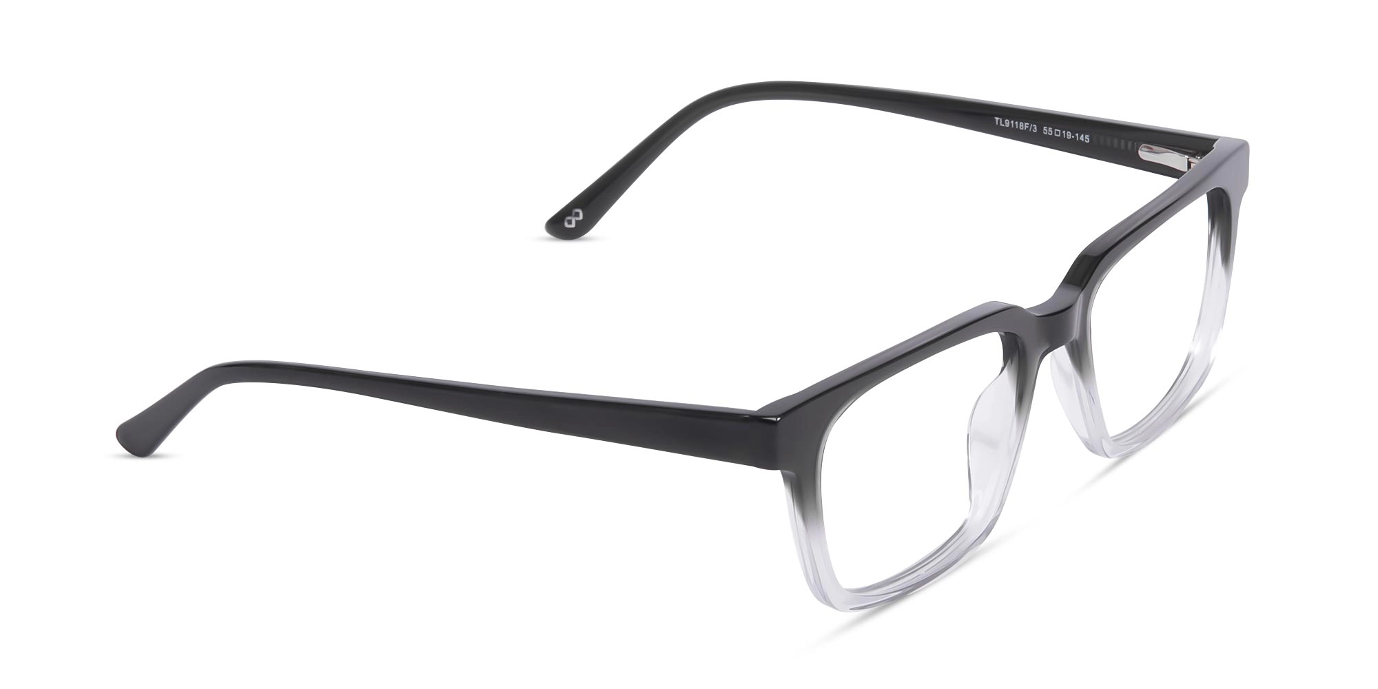 Crystal Black Gradient Glasses-1