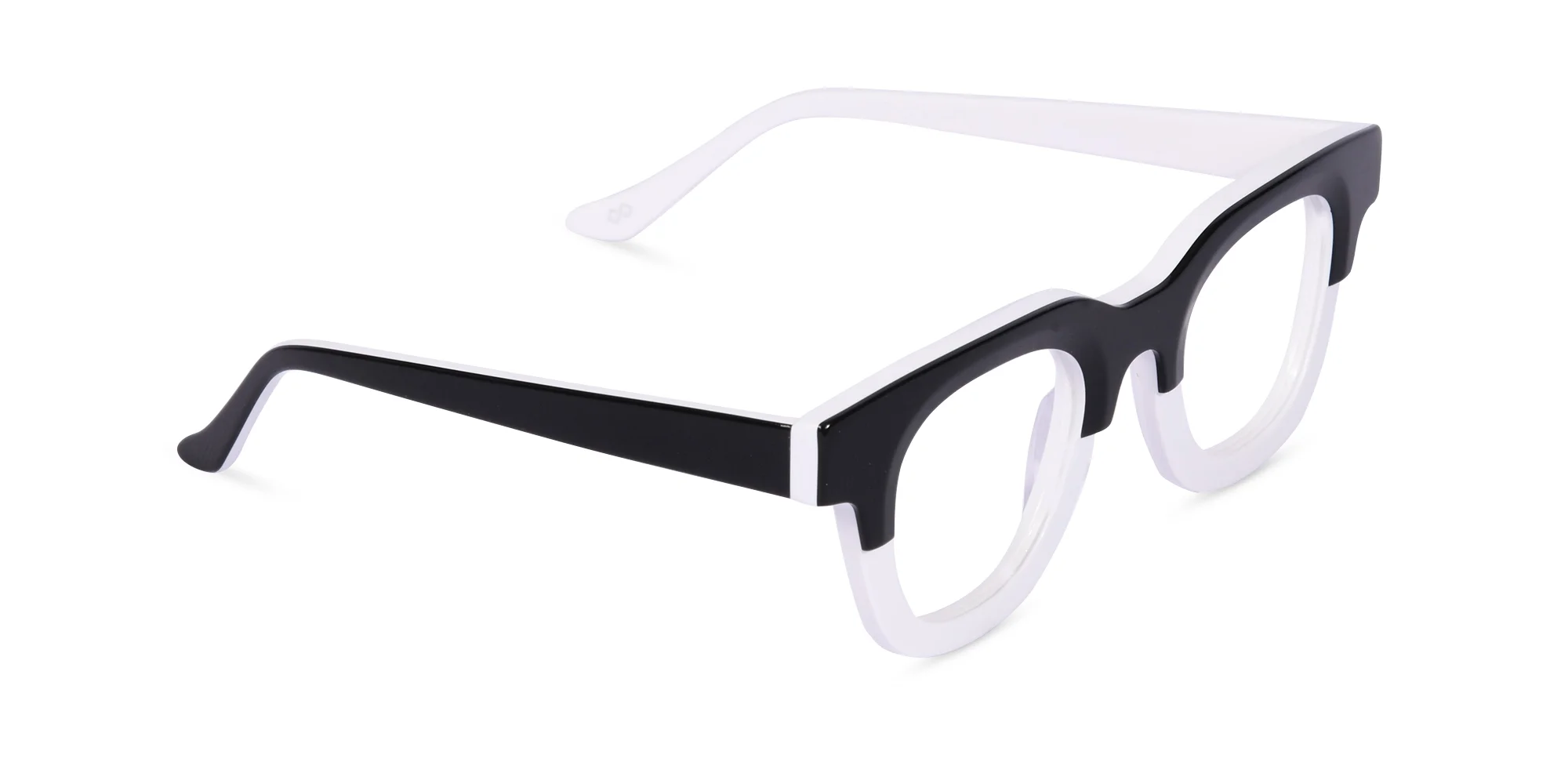White Dual Tone Glasses-1