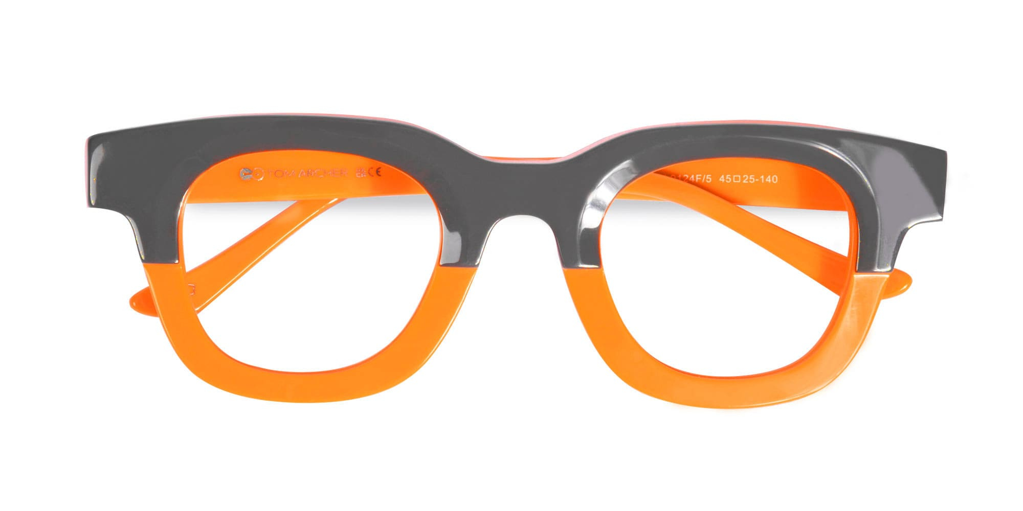 Orange Dual Tone Glasses-1