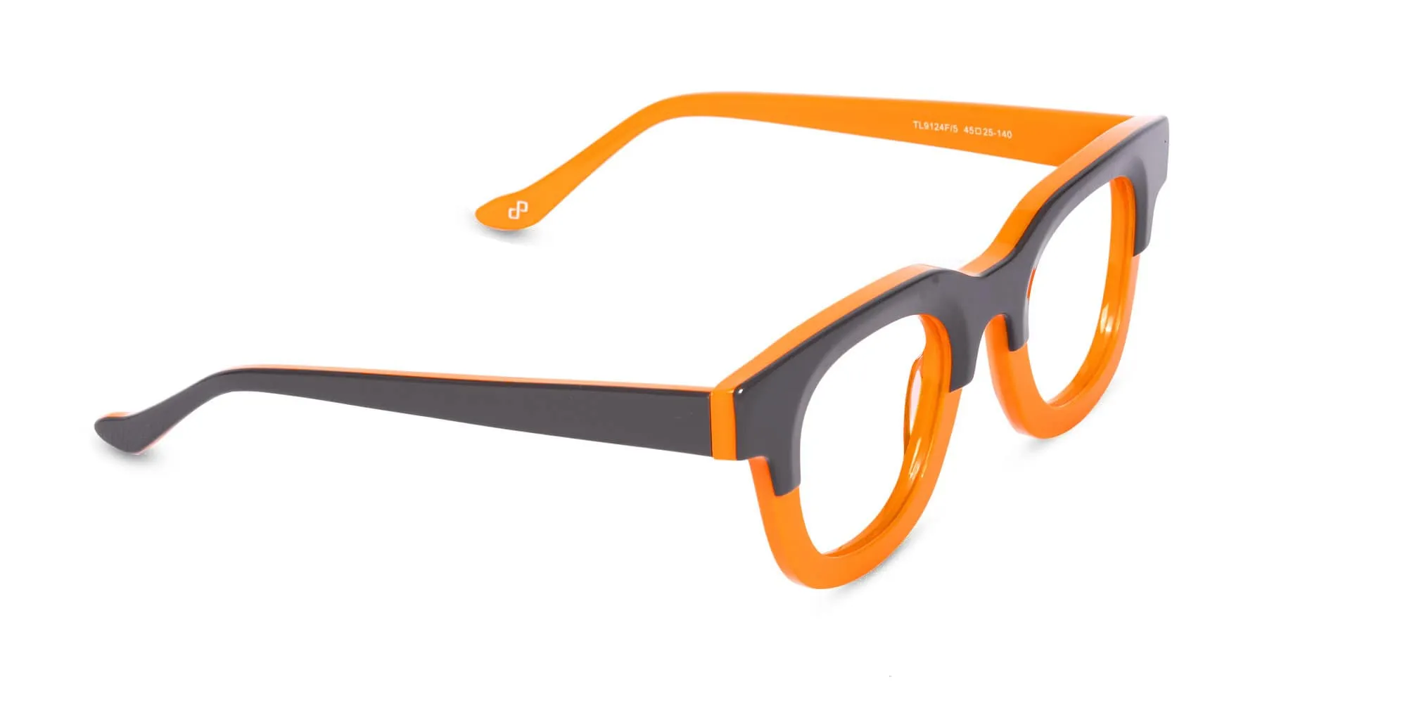 Orange Dual Tone Glasses-2