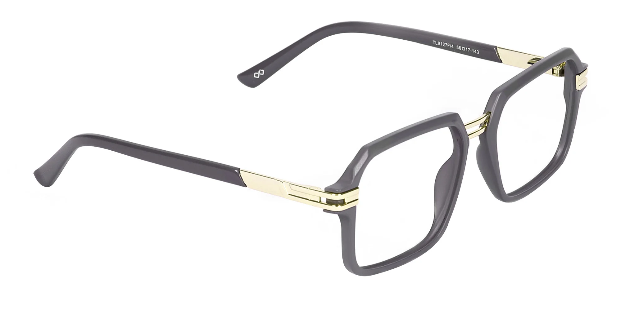 Matte Grey Glasses-1
