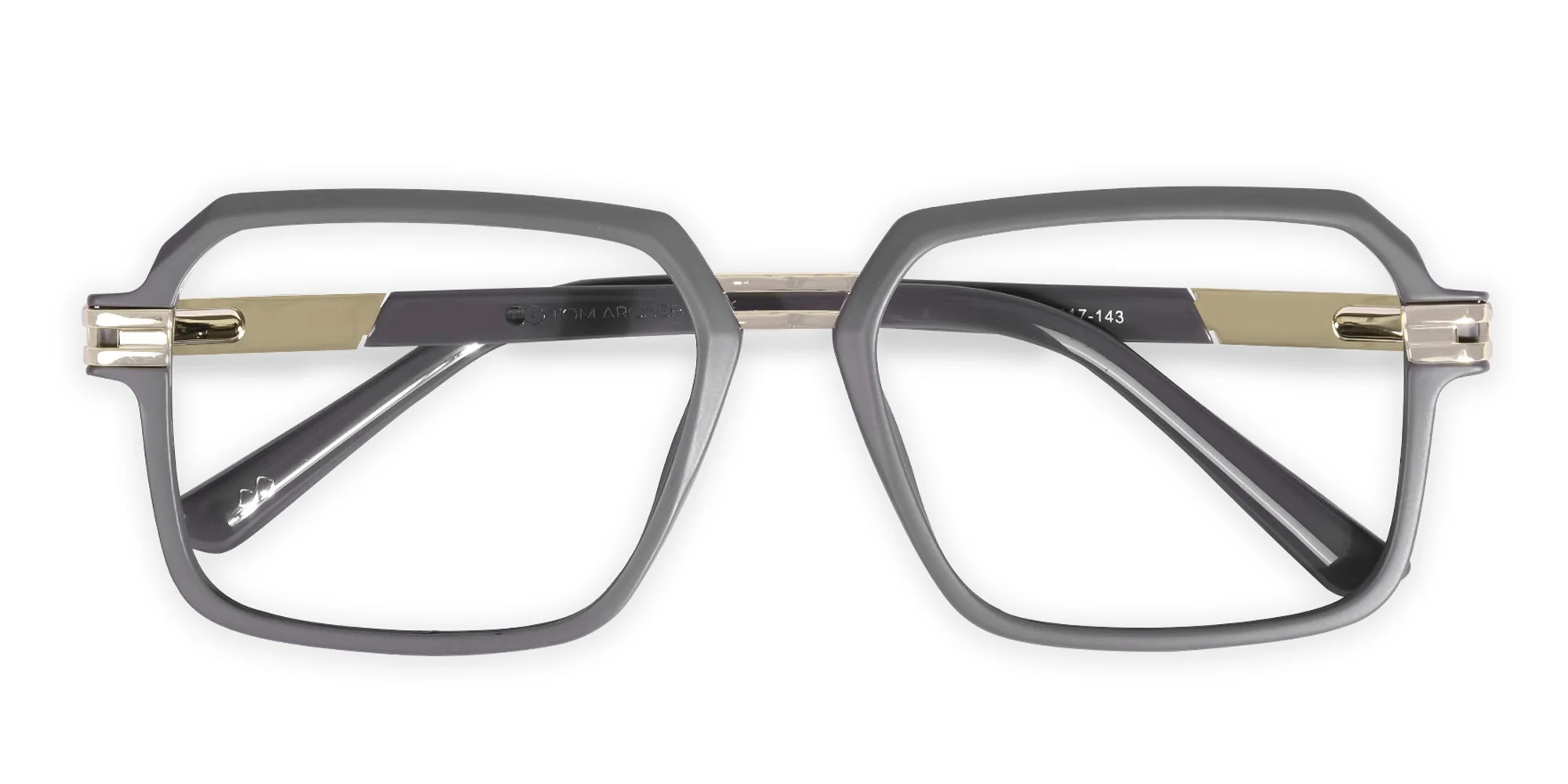 Matte Grey Glasses-1