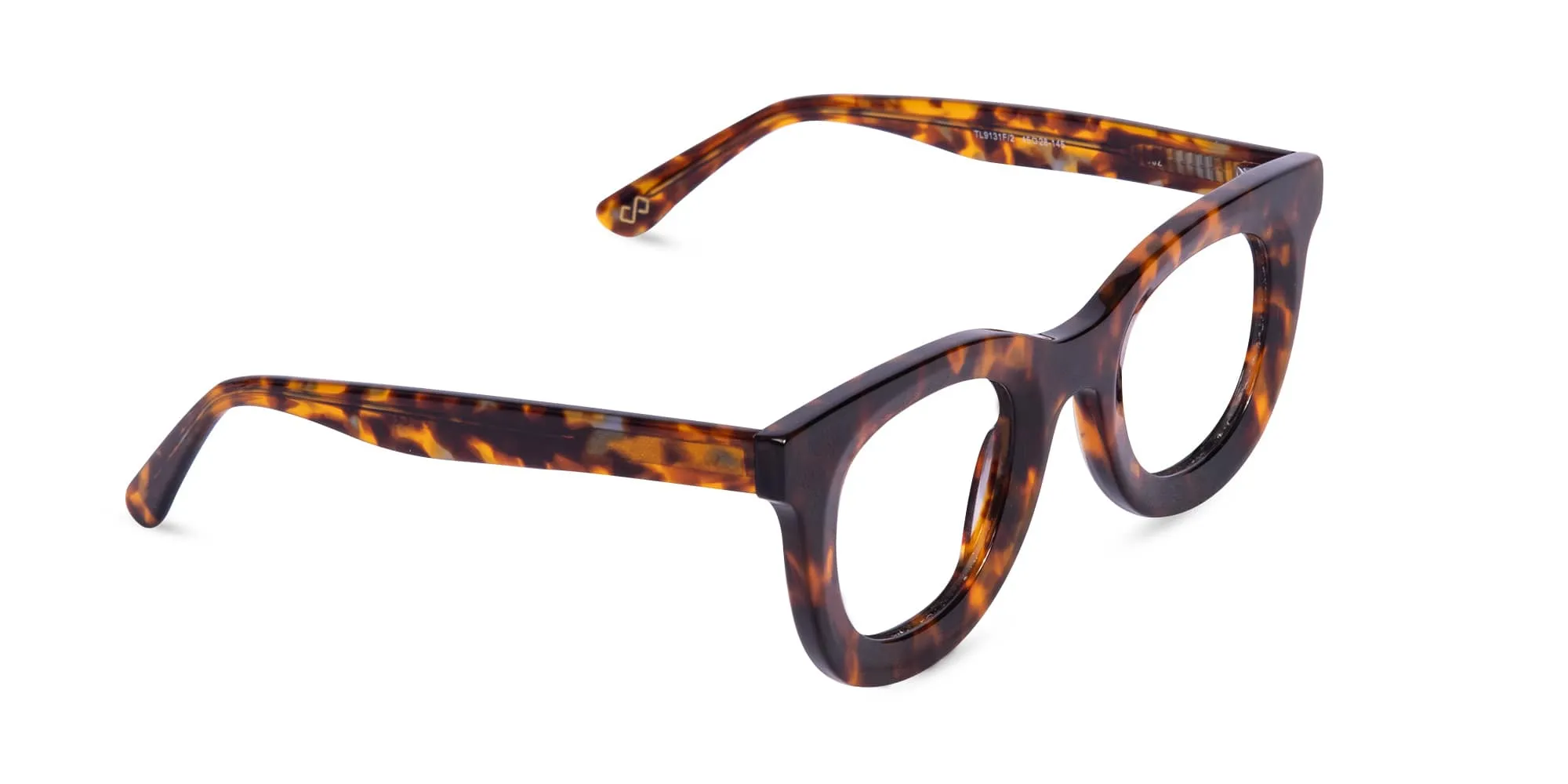 Thick Tortoise Shell Glasses-2