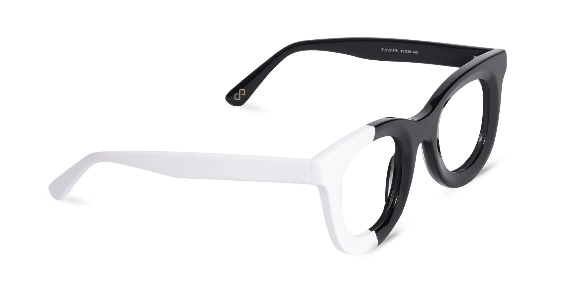 Black And White Eyeglasses-2