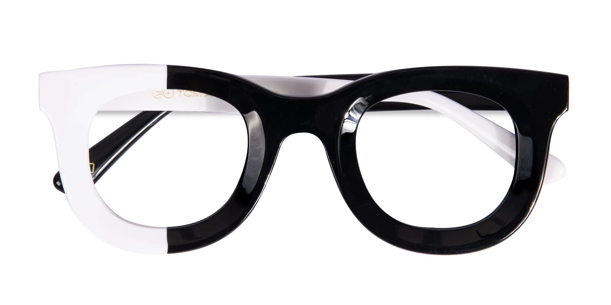 Black And White Eyeglasses-2
